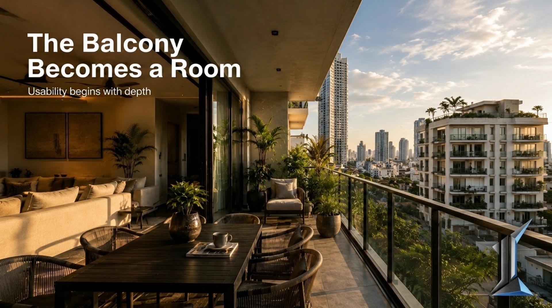 Balcony Depth and the Usable Outdoor Square Meter
