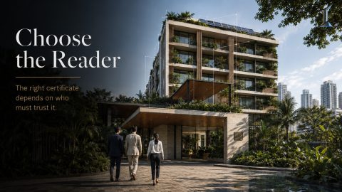 Comparison of BREEAM vs LEED vs EDGE green building certification for a tropical mid-rise residential project